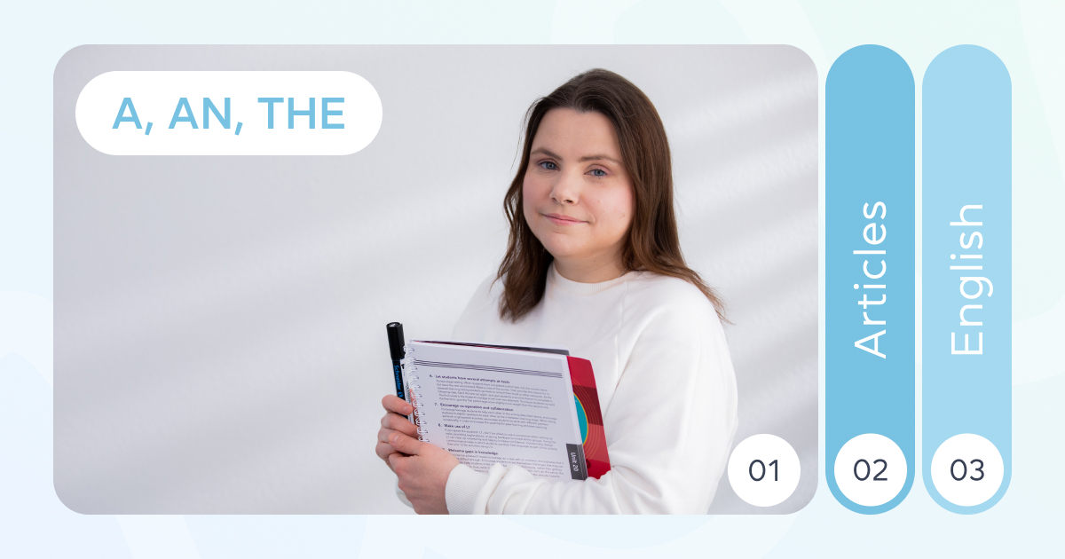 Артикли A, AN, THE в английском языке - grade.ua