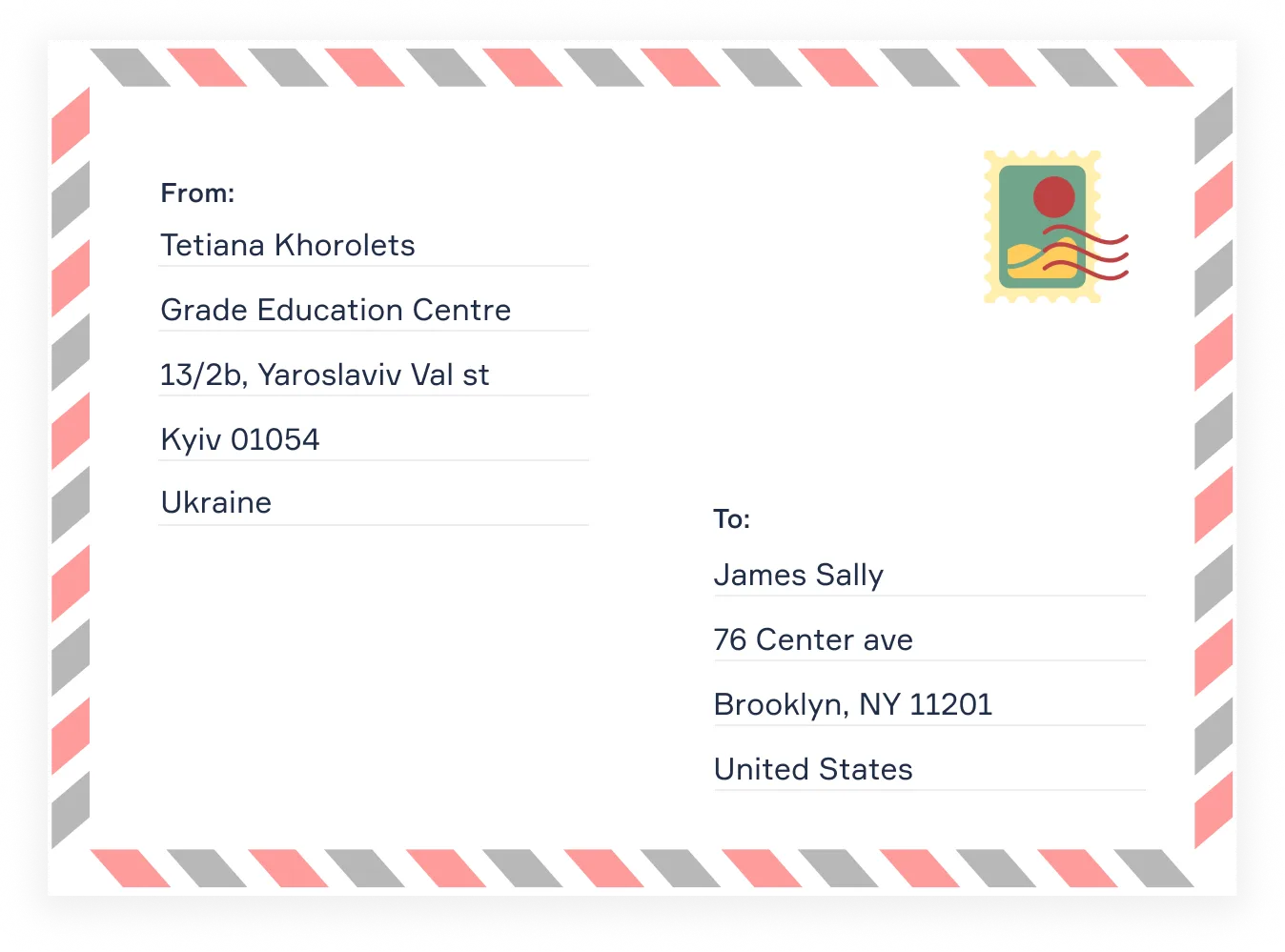 Украинский адрес на английском - блог grade.ua