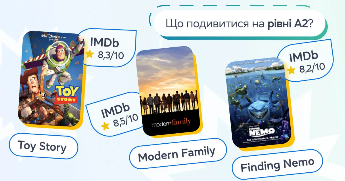 Що подивитися на рівні англійської A2? Блог grade.ua