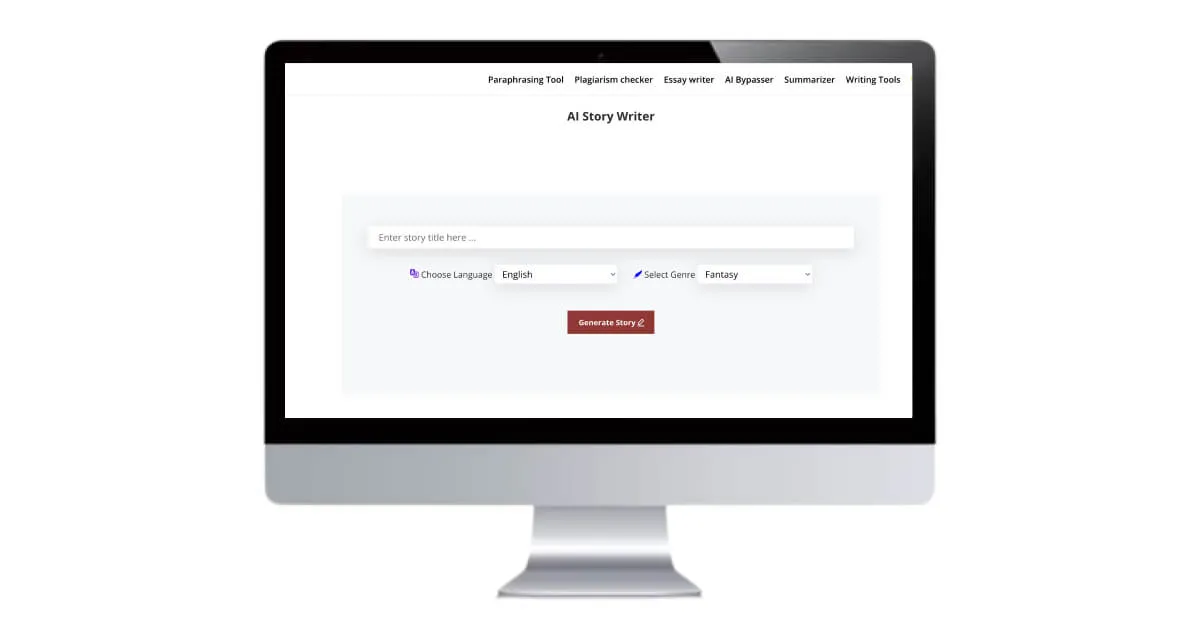 Paraphrasing Tool AI Story Generator
