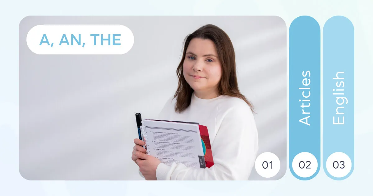 Артиклі в англійській мові A, AN, THE - grade.ua