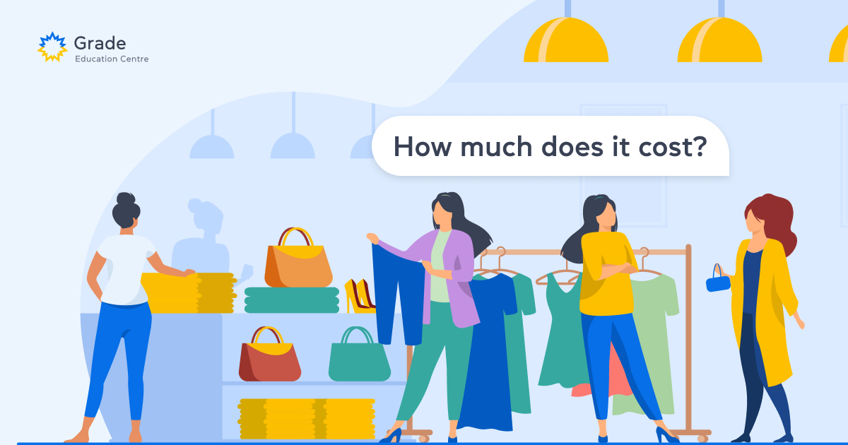 Англійська для мандрівників в магазині одягу - grade.ua